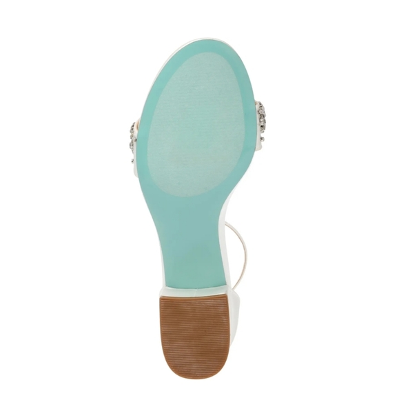 Betsey Johnson Mel sandals, Silver, NIB - Picture 12 of 12